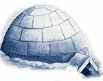 Как нарисует свой дом эксимос или алеут